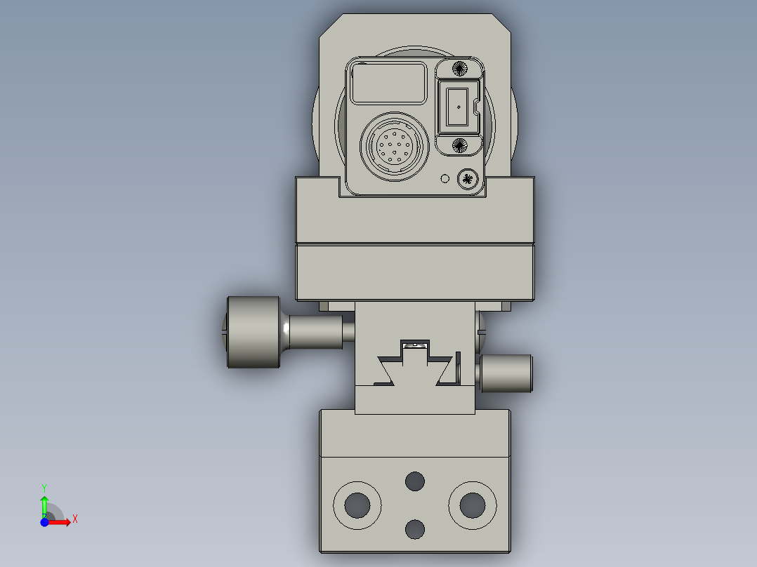 M077-CCD总装前视图