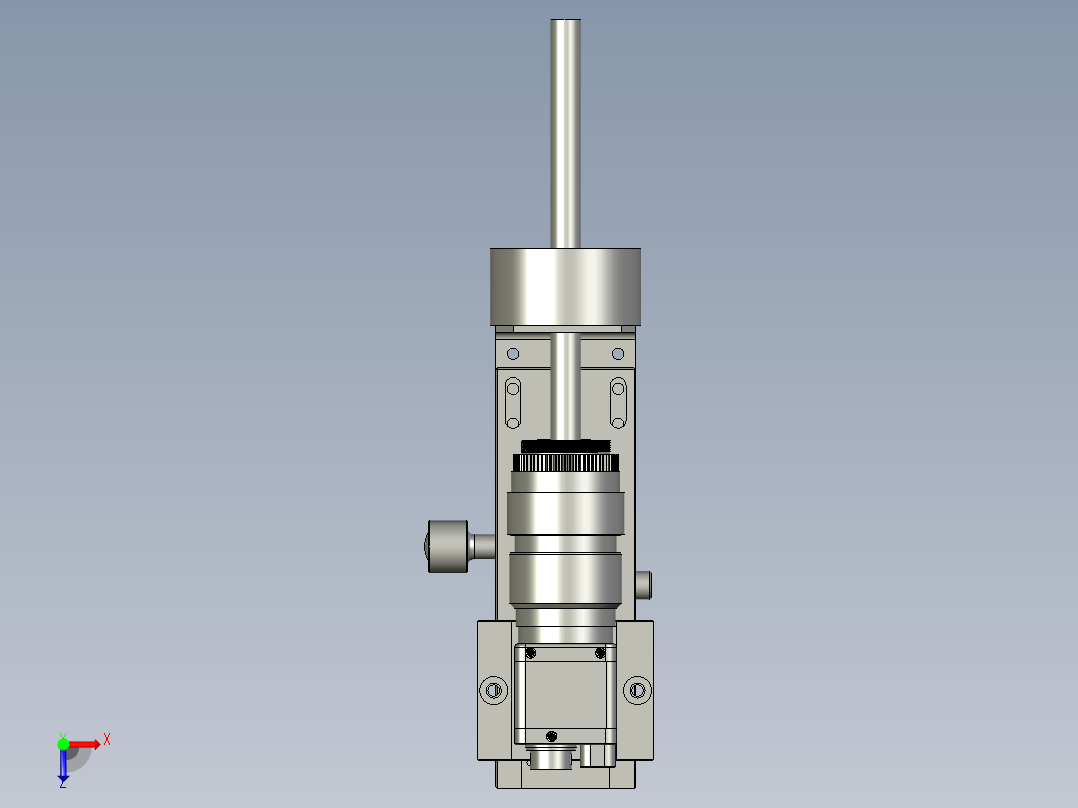 M077-CCD总装俯视图
