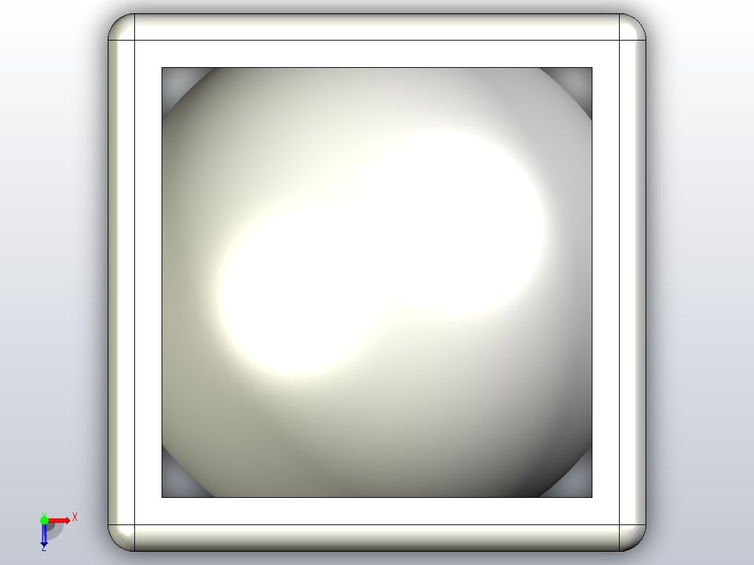 盒子里的球俯视图