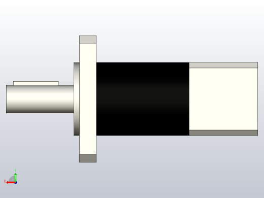 标准型方法兰型·圆法兰型行星齿轮减速器[PNF40-10]后视缩略图