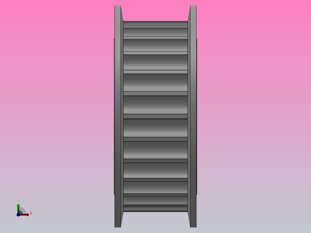 带顶丝键槽孔标准型圆弧形齿同步带轮8YU型_S8YUHK-26-20-dk20-A前视图