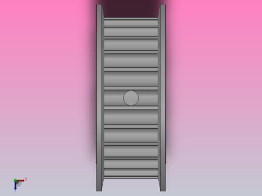 带顶丝键槽孔标准型圆弧形齿同步带轮8YU型_S8YUHK-26-20-dk20-A俯视缩略图