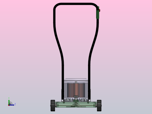 割草机草切割机左视缩略图