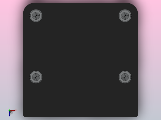 滚轮轨道8系列40×40 带释放杆的传送门 向左_滚轮轨道8系列40×40 带释放杆的传送门 左向俯视缩略图