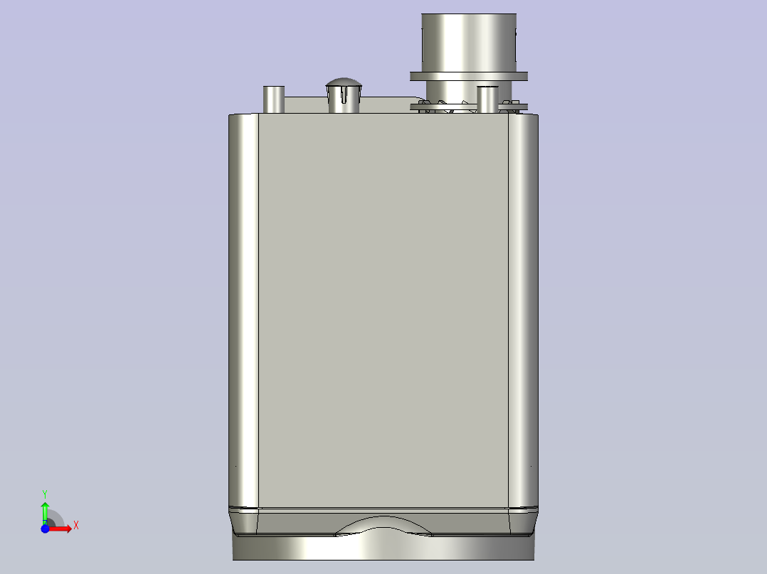 CZXD-FF200供料器储料仓视觉780mm前视图