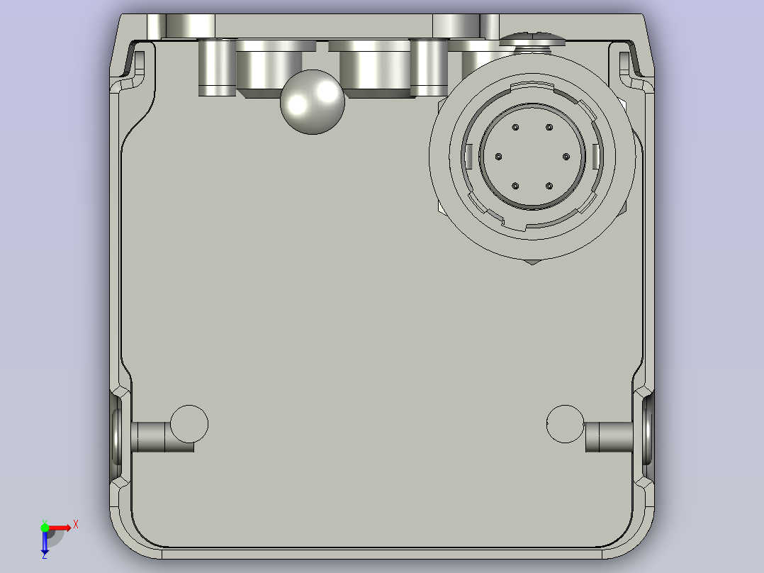 CZXD-FF200供料器储料仓视觉780mm俯视图