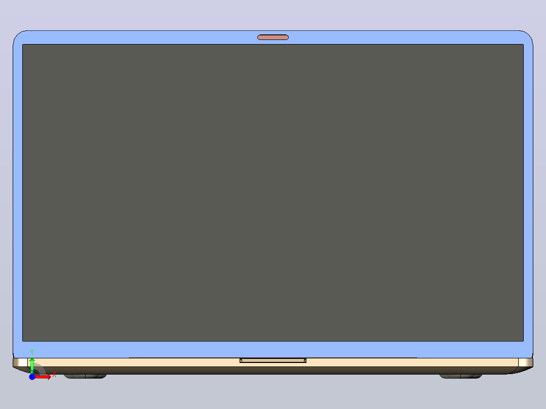 MacBook Pro    前视图