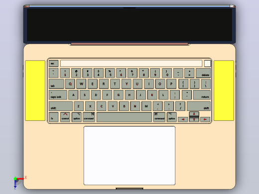 MacBook Pro    俯视缩略图