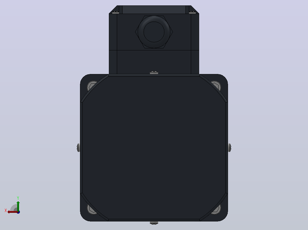 90AC(40W╱60W)微型交流（圆轴）组合型电机[90YR60WDV22H-90GF10HK]后视图