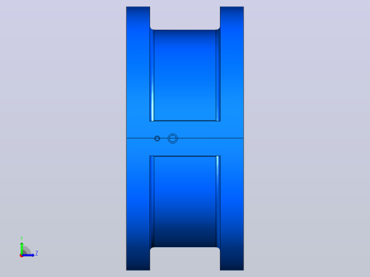 H71H╱Y╱F-PN1.6(HWF6)对夹式止回阀[H71H╱Y╱F-PN1.6(HWF6)]250左视缩略图