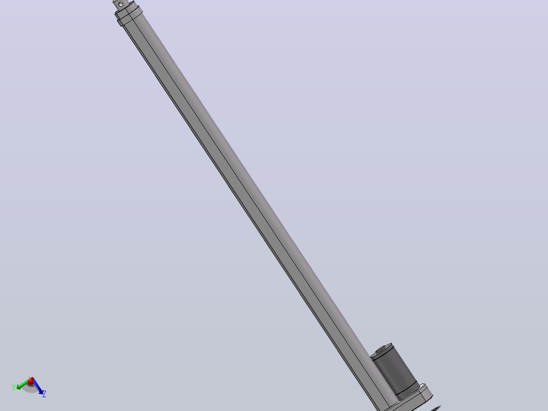 1200N防水电动推杆(ZJWSN-FS)[ZJWSN-FS-S650]主视图