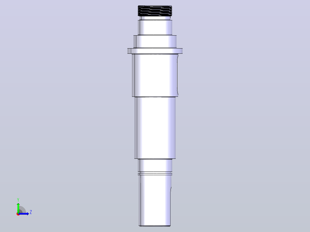 传动轴（经典减速器）左视图