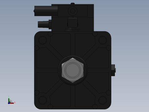 10A-5(V)系列带阀气缸(带阀型通电时拉式)[10A-5(V) (Ⅱ) SD 160 B 300 A 5]前视缩略图