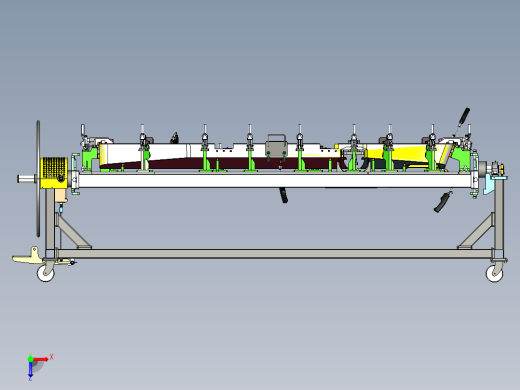 焊接旋转夹具 STP俯视缩略图