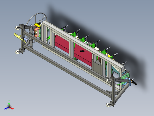 焊接旋转夹具 STP正等轴测缩略图