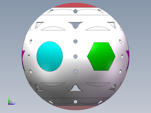 太空探测飞行器左视缩略图