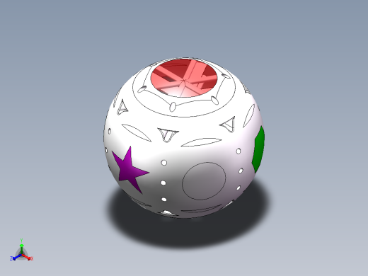 太空探测飞行器正等轴测缩略图