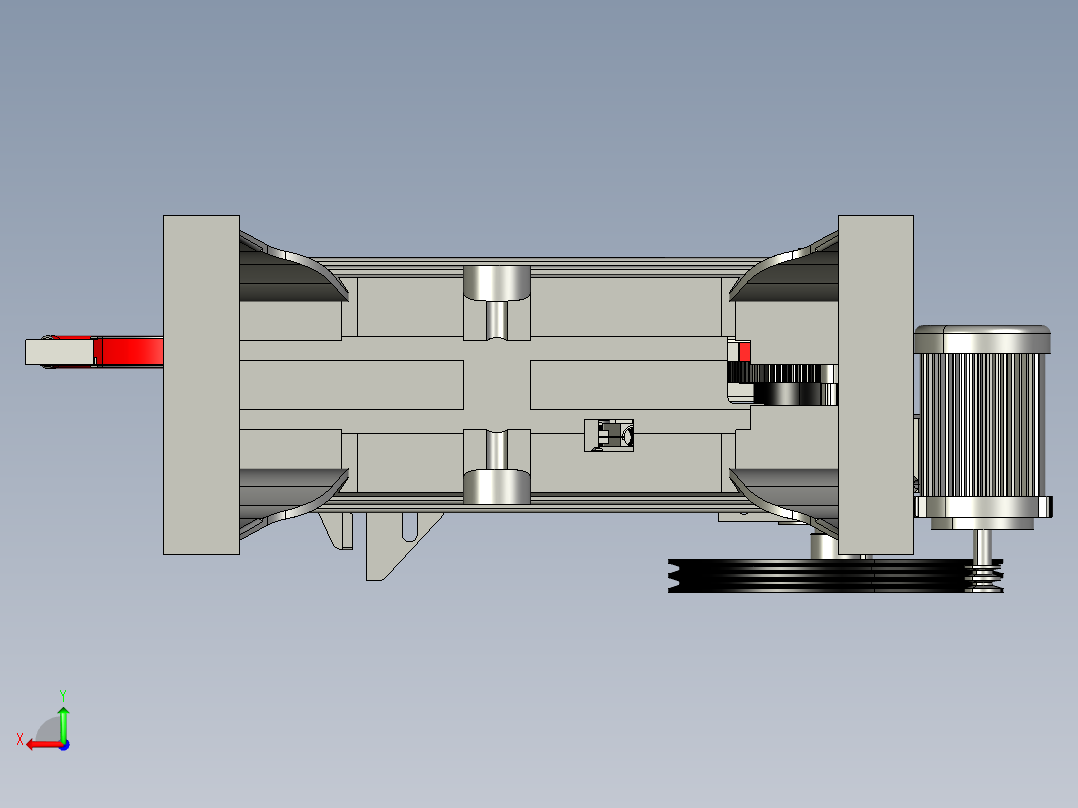 63_小型锯床后视图
