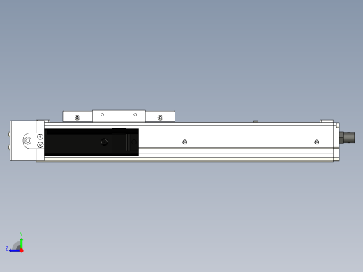 Toyo东佑达直线模组-ECH10-200-BL-100W+煞車右视缩略图