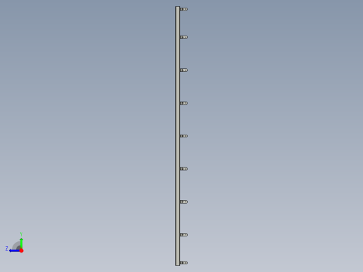 挂帘杆右视缩略图