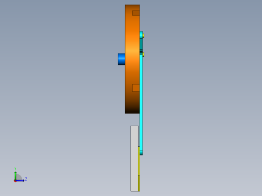 针杆运动仿真左视缩略图