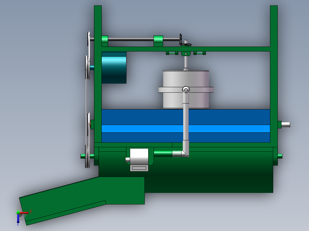 玉米脱粒机sw图1020458===200俯视图