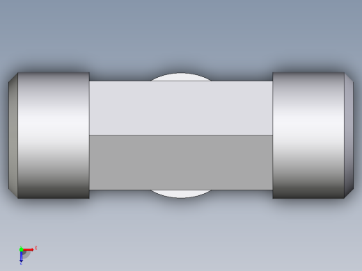 卡套式工业通用硬管接头EO_Male_stud_run_tee_TE14SRCFX俯视缩略图