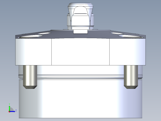 KOSMEKSFH3120-G多系列多零件图纸模型左视缩略图