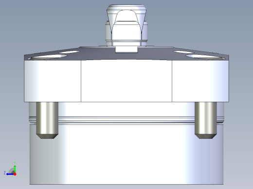 KOSMEKSFH3120-G多系列多零件图纸模型右视缩略图