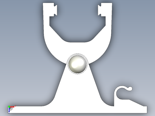 基恩士SJ_support-bracketA_kc图纸模型俯视缩略图