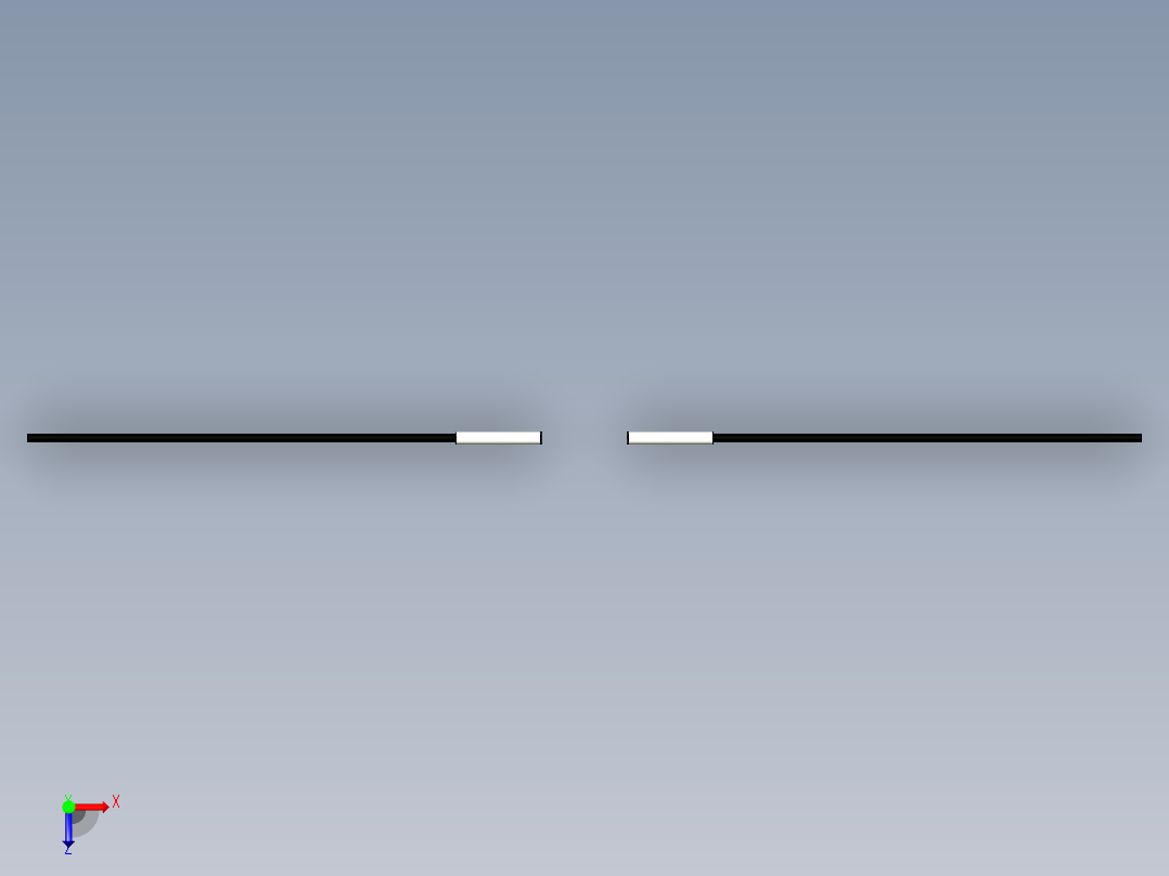 光纤元件对射型FT-1512Q俯视图