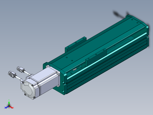 东锦丝杆传动-直线滑台模组DH100-C-L10-S150-BC-O400W-C3
