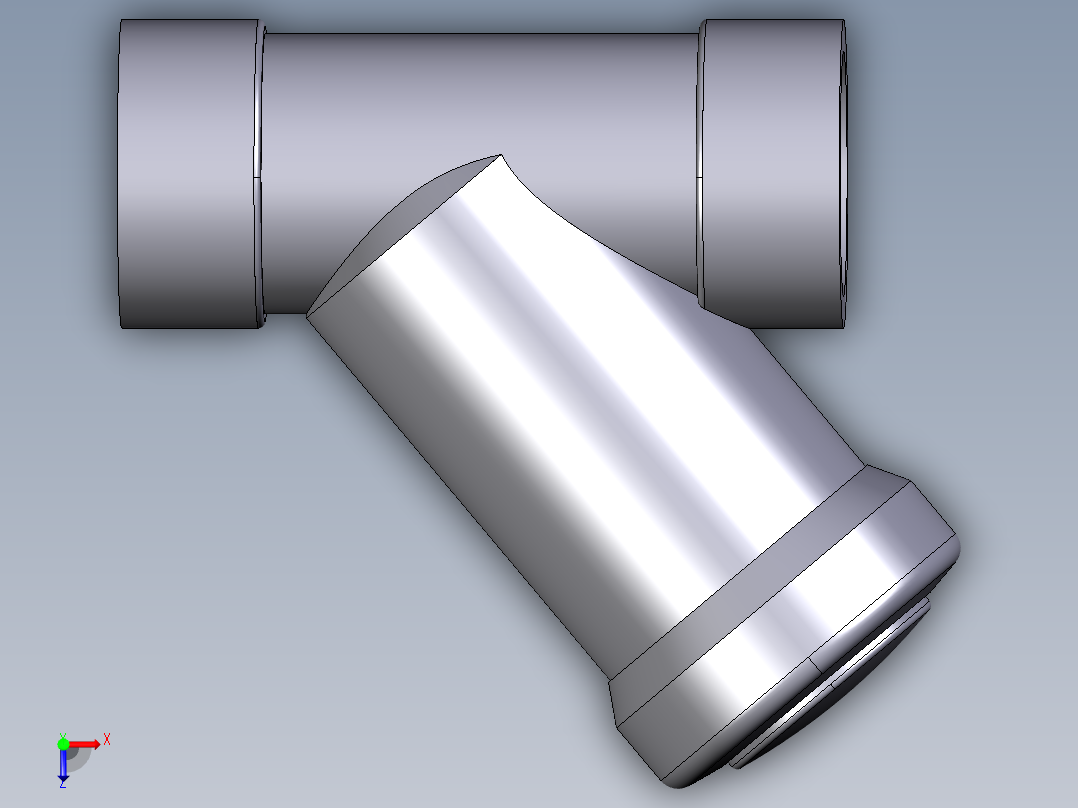 4VRFV 止回阀与BSP螺纹母端俯视图