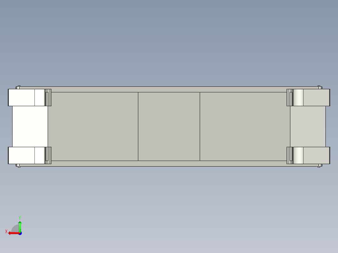 基恩士VT(3)-SW4_kc图纸模型后视图