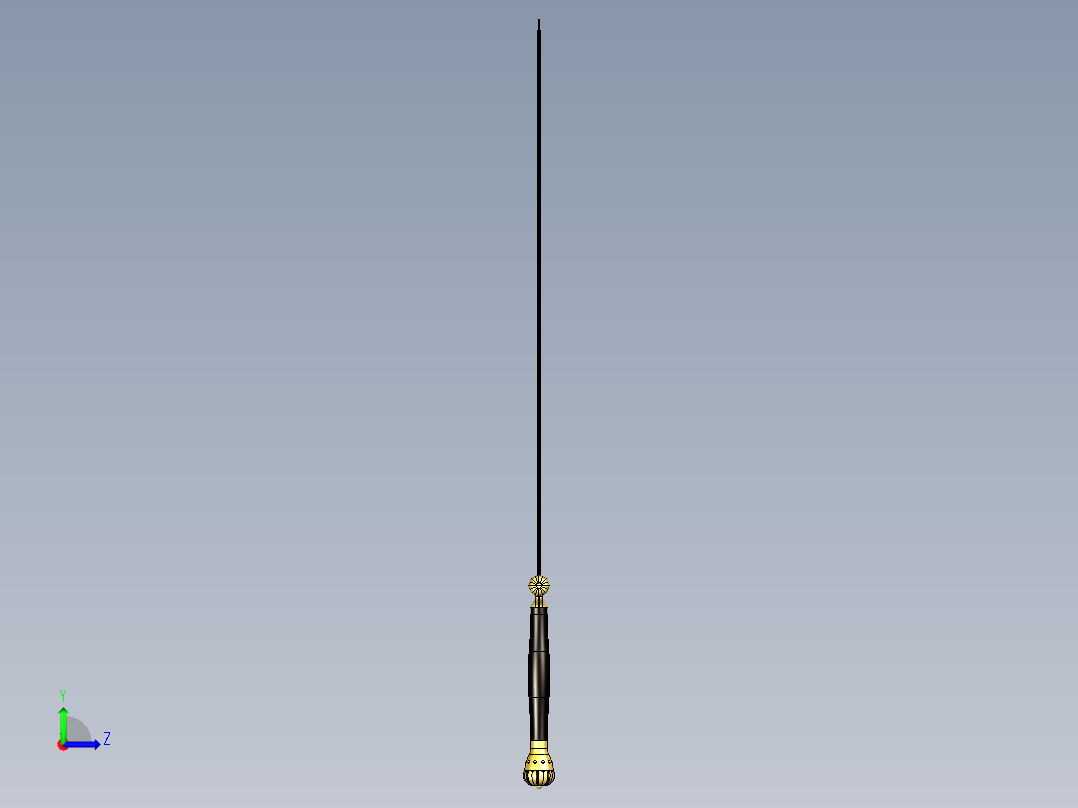 剑、宝剑(81)左视图