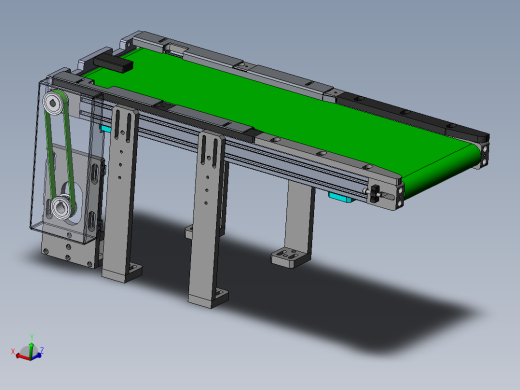 0.6米0.2米皮带传送机构