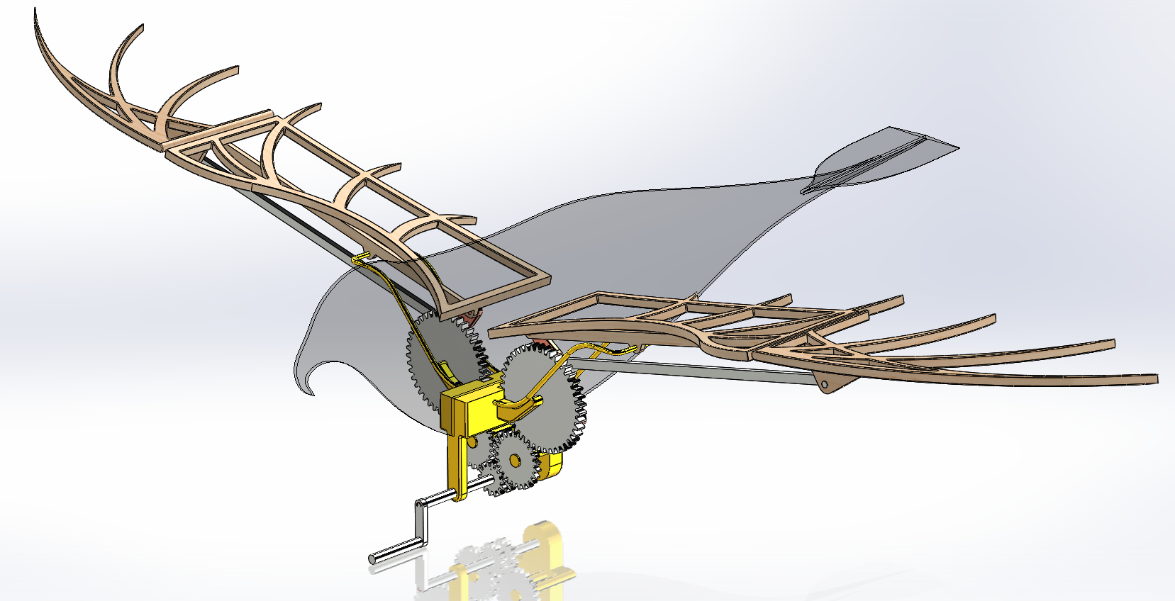 A2004165-模拟鸟机构仿生鸟