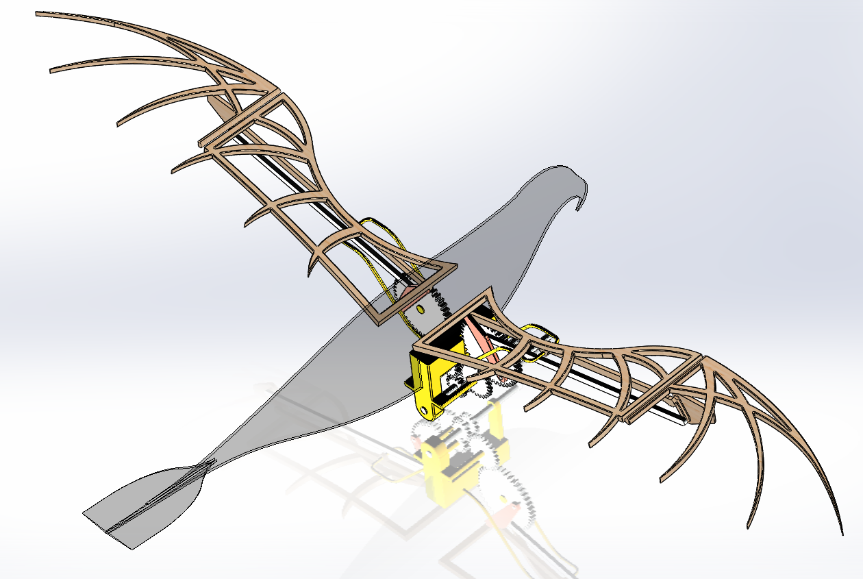 A2004165-模拟鸟机构仿生鸟