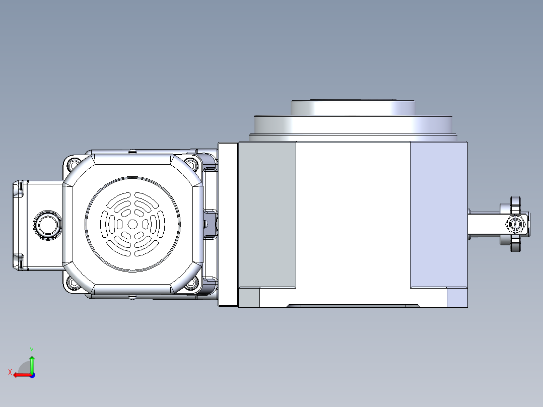 RU110DT意米精密分割器后视图