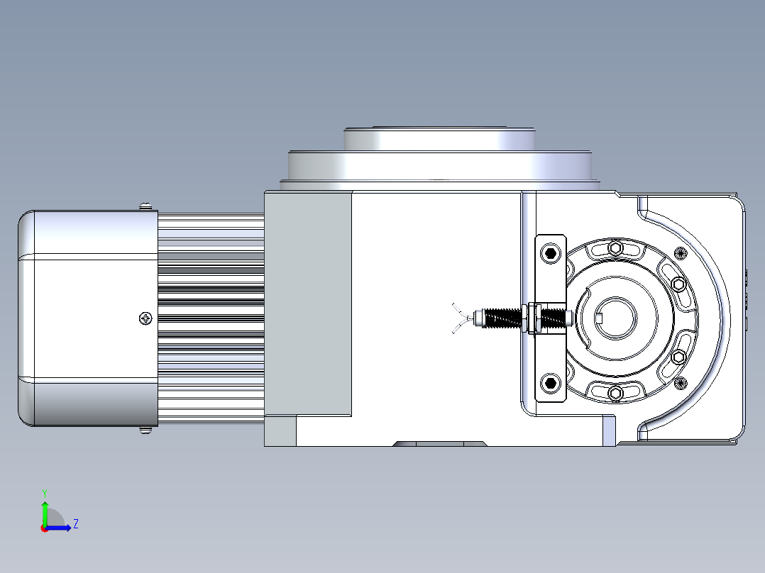 RU110DT意米精密分割器左视图