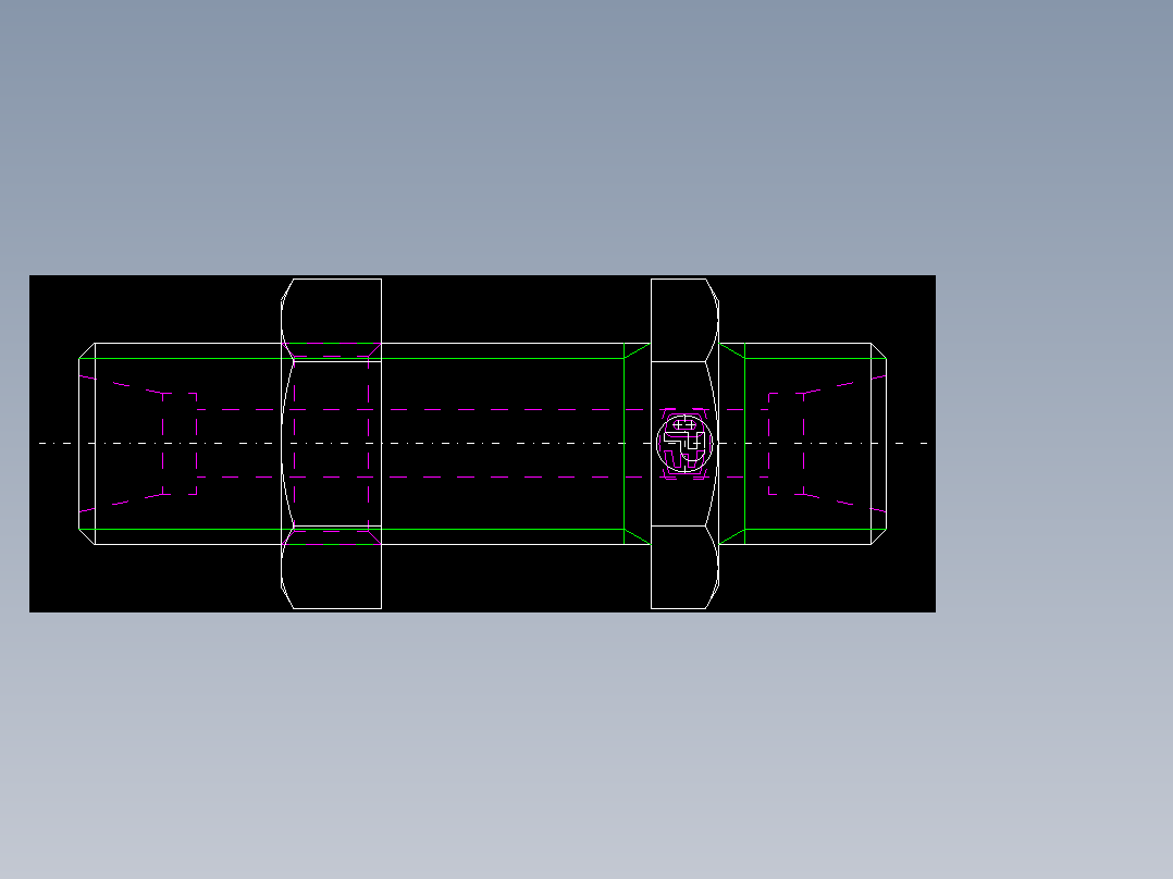 PARKER管接头EO Bulkhead union SV06LOMD71(16)_back