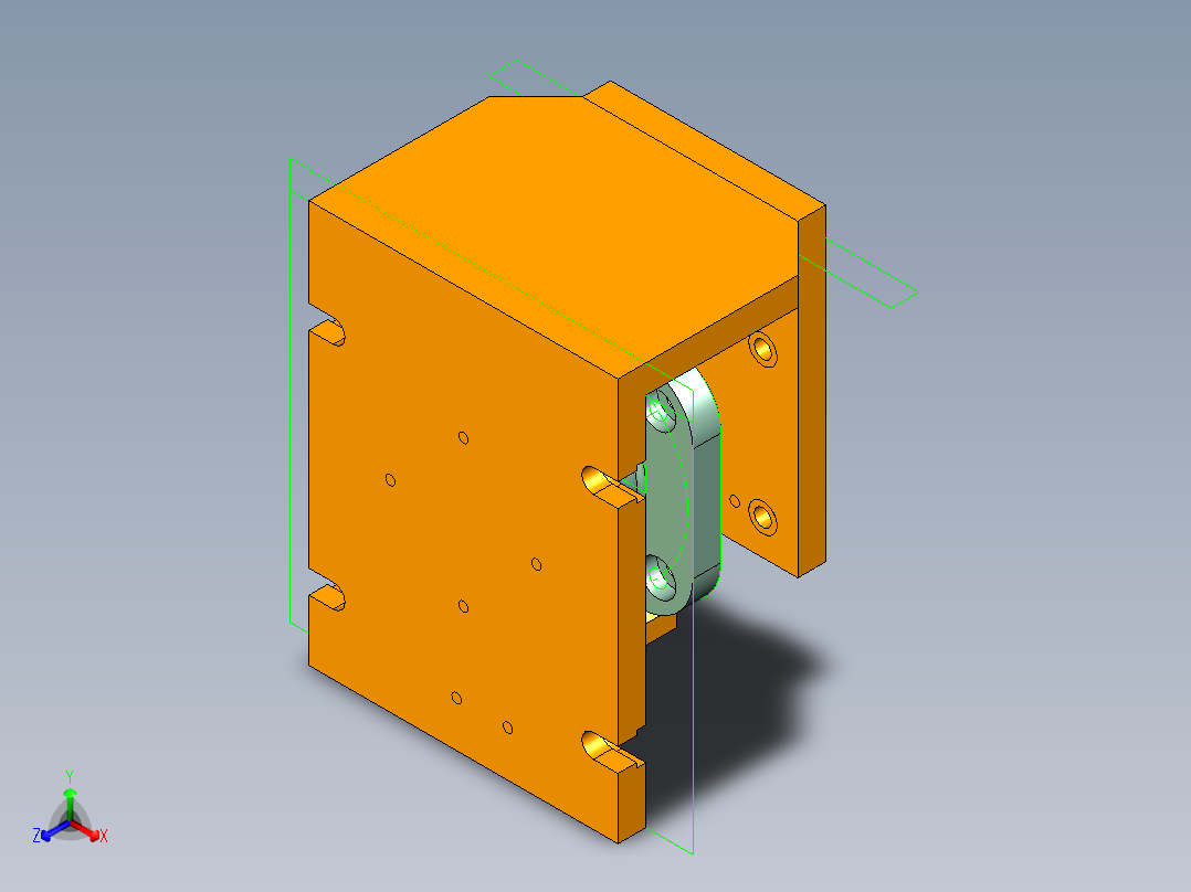 典型钻孔夹具MF80