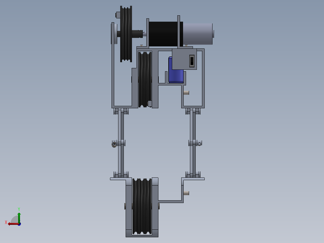 压接工具附件后视图