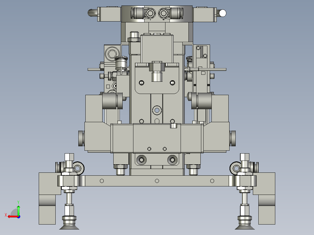 集成站-PCB板吸附后视图
