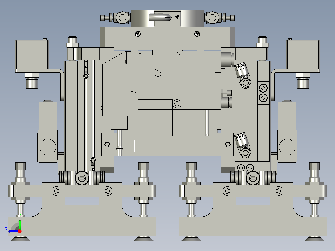 集成站-PCB板吸附右视图