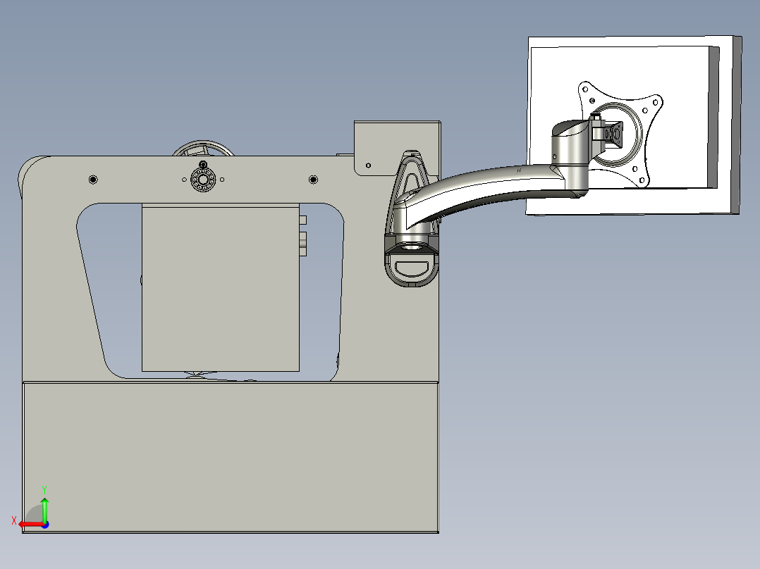 赋码模块后视图