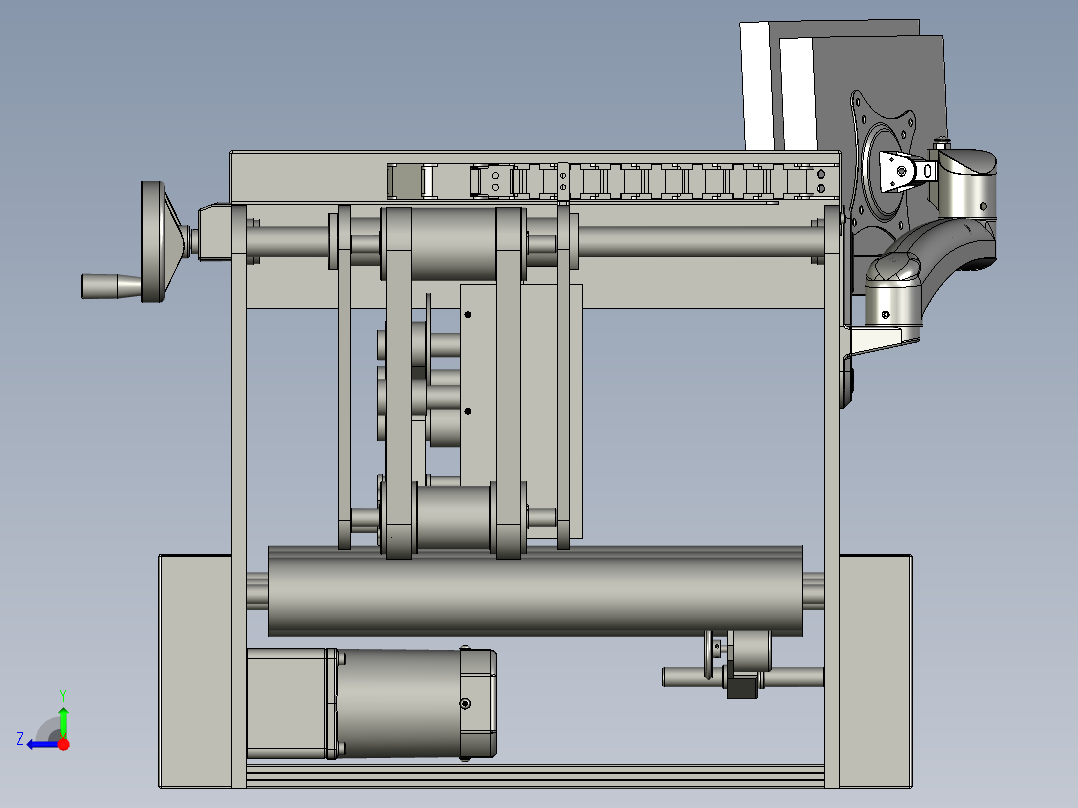 赋码模块右视图