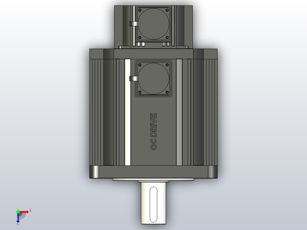 110-180系列伺服电机[180ST-M21020]俯视图