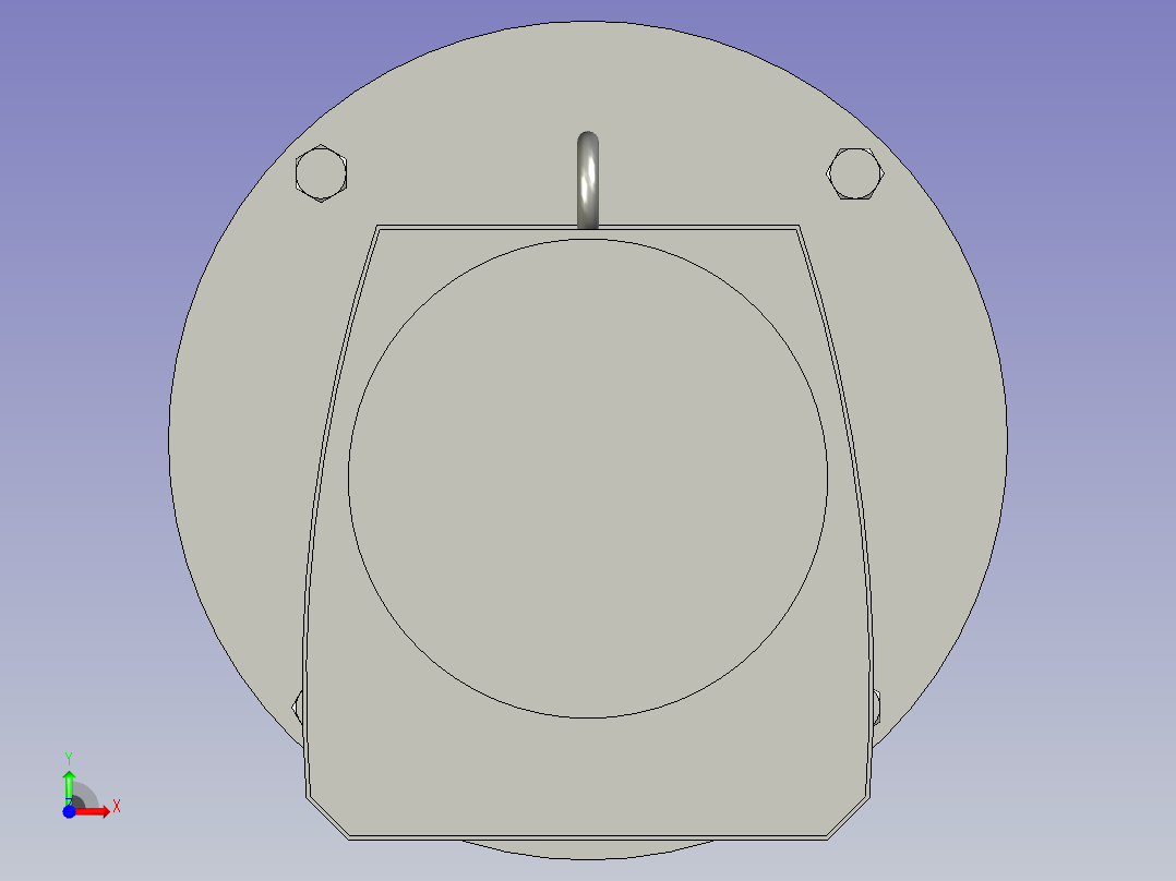 CQGRR斜齿轮减速电机GR107R77-Y15-4P-528-M1_GRF斜齿轮减速机-AA200T前视图