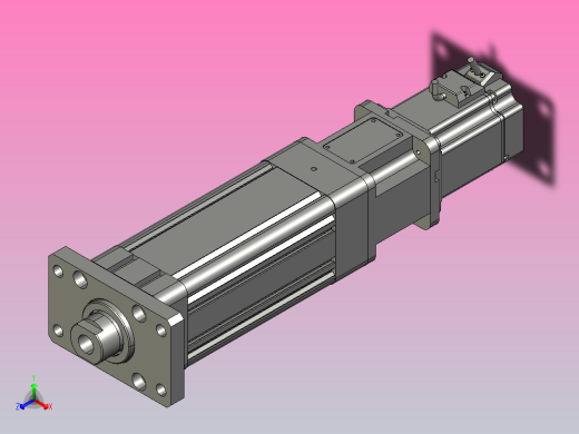 伺服电缸MRB80系列MRZX直连（内螺纹）MRB80-L5-S50-MRQD-MRN-MRZX-750W